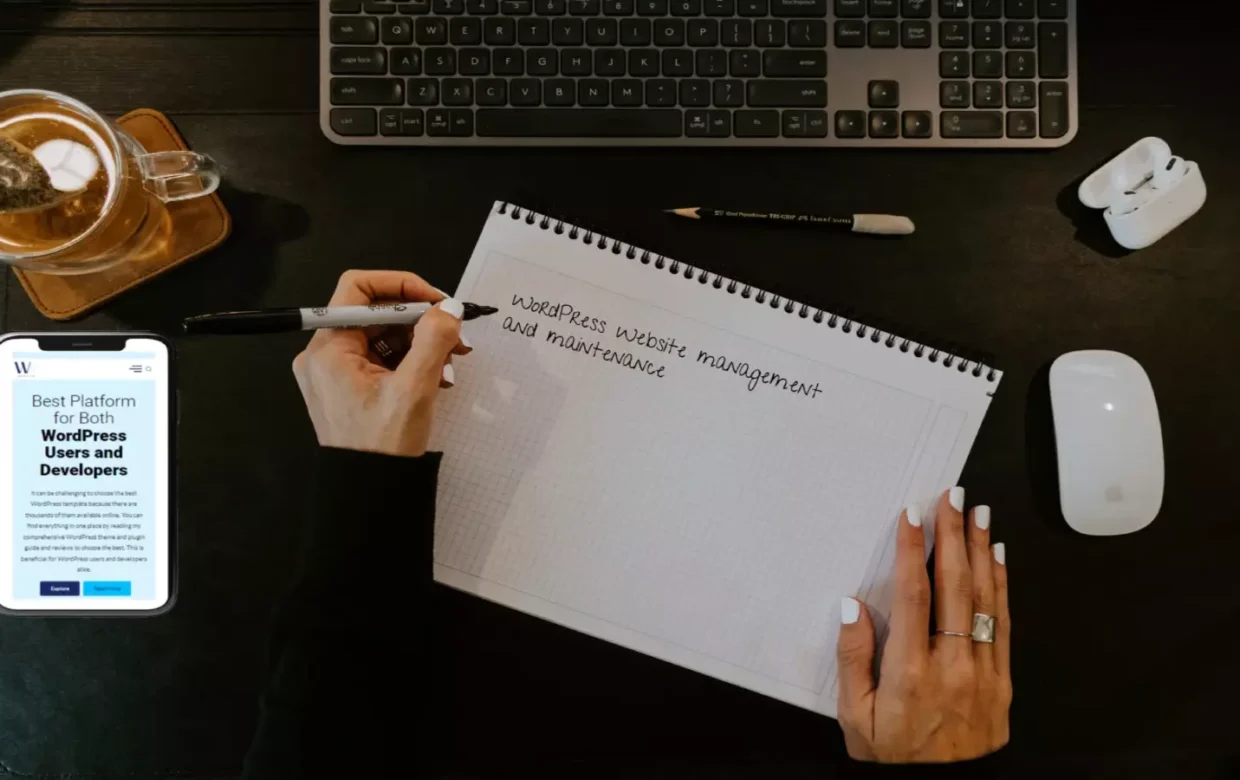 Maintaining and updating a WordPress website for performance and security