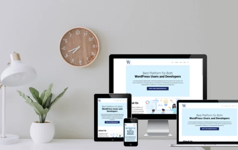 Responsive web design across desktop, tablet and mobile screens