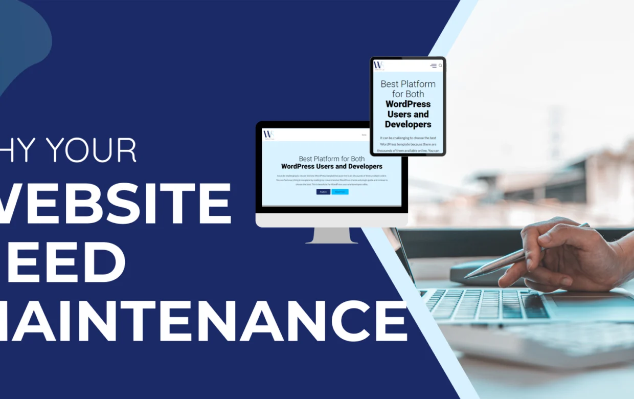 Website maintenance services for WordPress sites