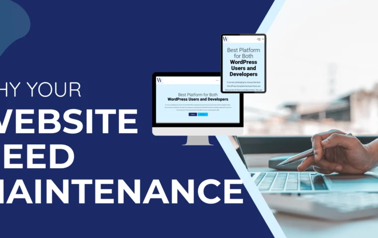 Website maintenance services for WordPress sites